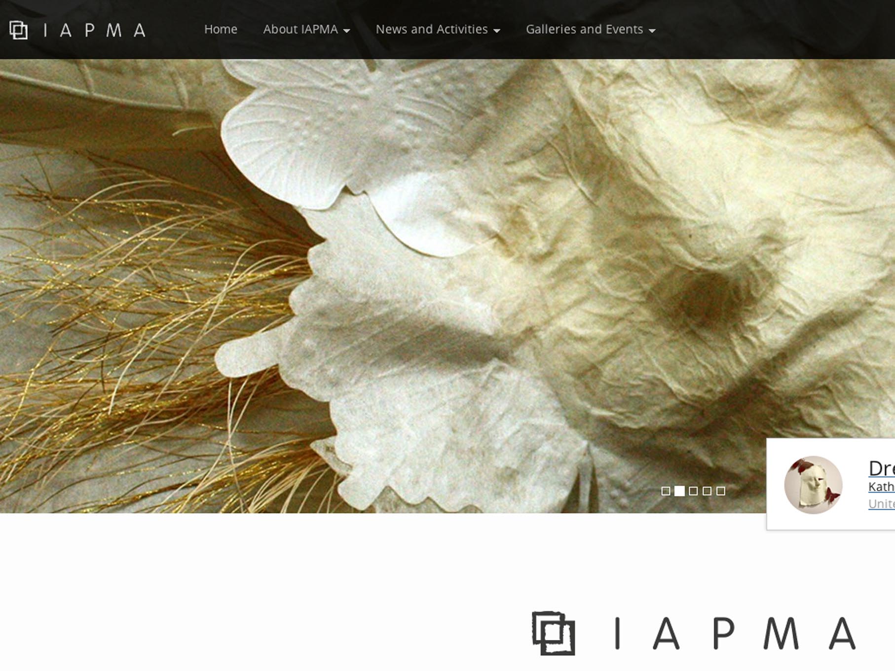 Vue Accueil SITE IAPMA web