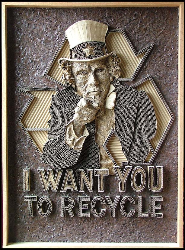 "I want to recycle" by Mark Langan